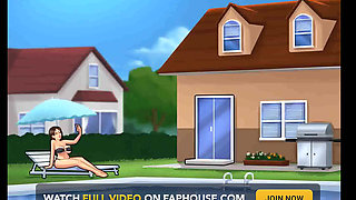 Summertime saga: sexy ass stepsister by the pool ep 121