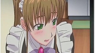 Anime Maid Masturbates To Thoughts Of Her Boss
