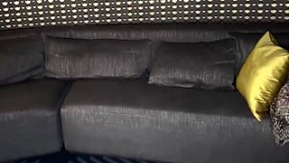 Slim blond cuckold white milf cums hard while fucking that
