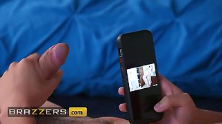 Brazzers - wondrous Lulu Chu catches Juan Loco jerking and turns their college retreat into hot sex