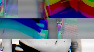 Amateur striptease and Solo masturbation