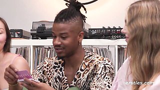 Truth and dare scene with attractive girlfriend from Ersties