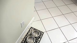 Thick stepsis gets stuck and screwed