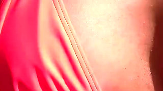 Wifey Is Hot in This Pink Bikini