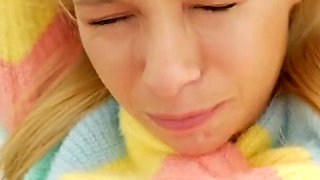 21 Year Old Camel Toe Teen Dream Blonde Kenzie Reeves Creamy Stepdaughter Puffy Pussy