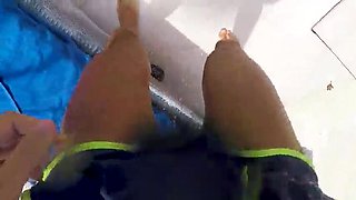 Hot Pool Hookup! Horny Babe Invites Me Inside for Doggy Style Fuck