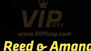 VIPissy featuring Vinna Reed and Amanda Hill's peeing lesbians smut