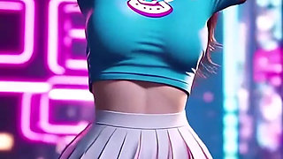 D.Va's Flirty Dance (Insomniac Records - Saturday Love)  Overwatch  3D Erotic Animation