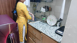 I Find My Horny Step Mom in the Kitchen - Porn in Hindi