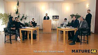 Watch mature with big tits cheating wife get rammed by gardener in front of cuckold hubby