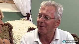 CLASSIC MONDAY: Georgette Parks, 64, and her guy fuck an 18-year-old girl