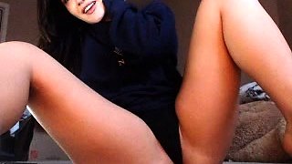 Beautiful Sonya having a horny solo toy masturbation