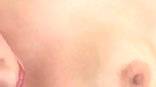 Beautiful Amateur Hot Slut Has an Orgasm with a Dildo in Her Shaved Pussy