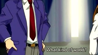 Horny anime lesbian teens skip class to lick pussy