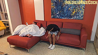 Anailove Sneaks Into the Kitchen to Claim a Massive Erection Raw
