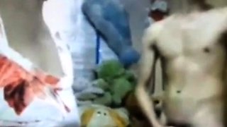 Amateur Asian Granny Webcam Show with Young Boy