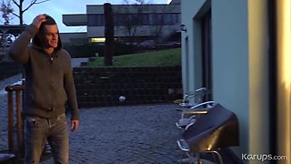 Tattooed Milf Stripper Flashes Her Huge Natural Tits To Entice Randoms To Fuck With Max Dior