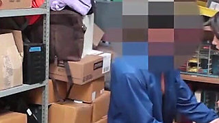 Setting Them Straight - Security Officer Gives Taylor’s Little Pussy a Lesson She’ll Never Forget