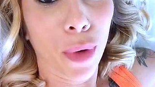 LittleAngel Surprises A Uber Eats Delivery Man With Naughty