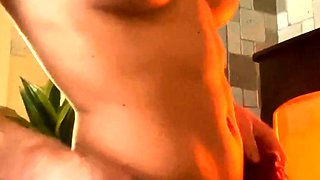 Hot amateur teen girl with big boobs toying pussy on cam