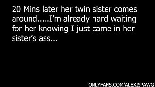 Stacey Reid's Twin Anal Creampie - Secret Vaginal Fuck for Her