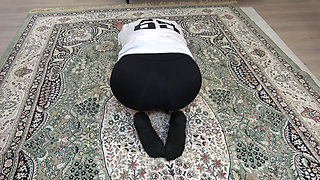 Caught My Big Ass Hijabi Stepsister Teasing Me