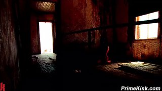 Post Apocalyptic Rough Ass fuck Punishment