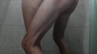 Being Fucked by a Stranger in a Public Shower Room