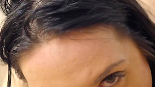 Busty Babe Getting Destroyed in Her First Ever Gangbang