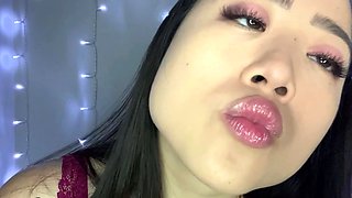 GF Taking Care of You After Work with Kissing - Licking-