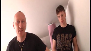Hot Schoolgirl Gets Pounded Hard by Two Guys