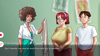 Judith Nude Modeling (Summertime Saga Gameplay)