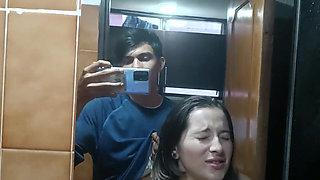 I SPY ON MY STEPSISTER TO FILM HER PART 2