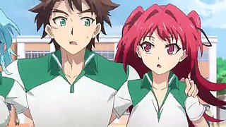 Shinmai Maou no Testament BURST fanservice