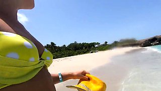 Swimming Naked in Cuba's Atlantic Ocean Waters