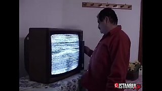 Sahin K Anal Fucks Pregnant Turkish Woman - Big Ass Brunette Doggy Style