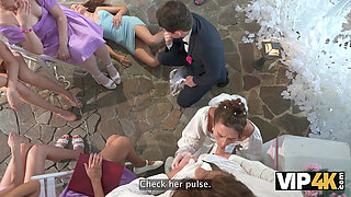 VIP4K. Watch Horny Brides getting Fucked at their Weddings. The best COMPILATION of Brides