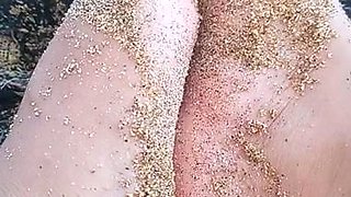 Linsey Dawn solo foot fetish