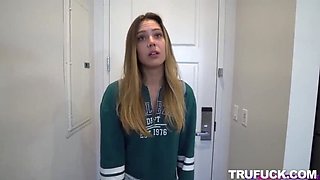 Step Sister Avery Cristy Shares My Bed - Petite Teen Fucks Hard