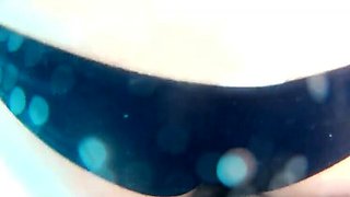 Minhaesposaparaoutro Bikini Pool Fuck - Big Booty Latina MILF Anal