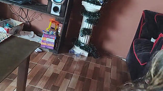 I put on a size M fox tail anal plug