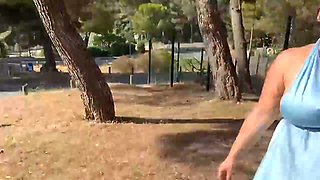 Chubby French Milf Takes Cumshot