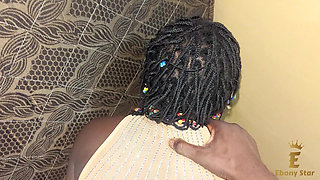 First Private and Shy Casting for a Very Juicy Young African Woman in