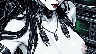 102. Retro Computer Girl Topless Compilation (ai Animation)