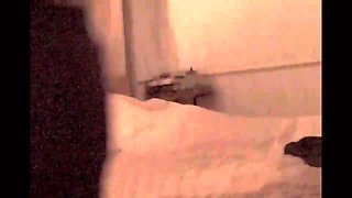 Unaware Amateur Milf shows off her big tits before sucking his cock and getting fucked Doggystyle