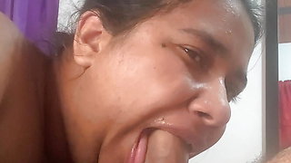 Colombian doing oral delicious