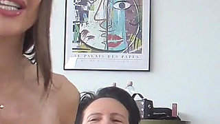 Cum in My Cuckold Loser's Fucking Face!