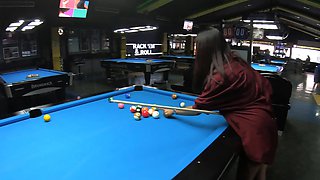 Big ass Thai bar girl massage blowjob