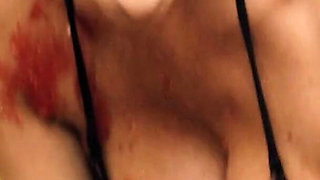 Pool Pussies Scene-2_lesbian Couple Having Sex in Bikinis in a Jelly Pool