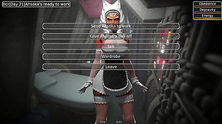 Ahsoka XXX - Ahsoka Tano's Maid costume from Star Wars